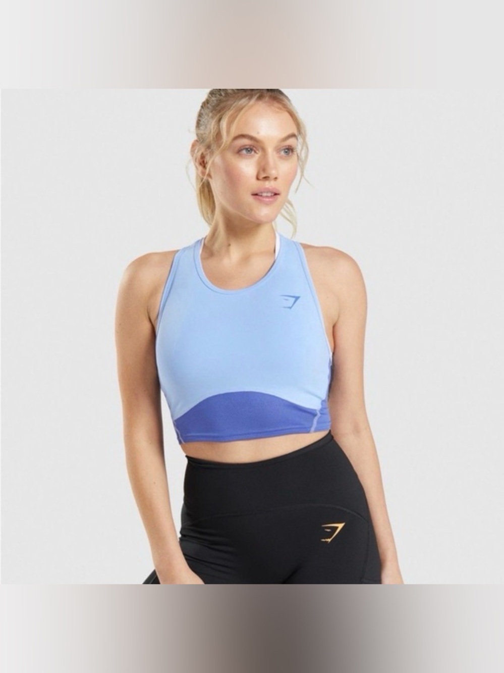Gymshark Pulse Racerback Crop Sports Bra